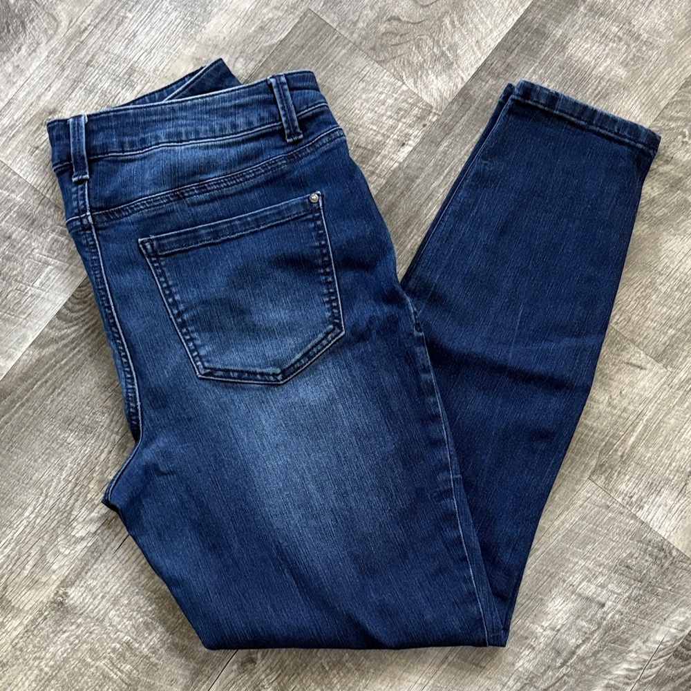 Maurices Dark Blue Skinny Jeans